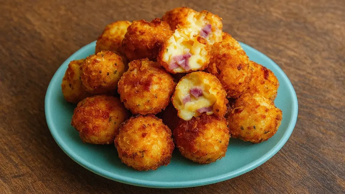 Croquettes croustillantes au Reblochon et jambon : l’apéritif parfait