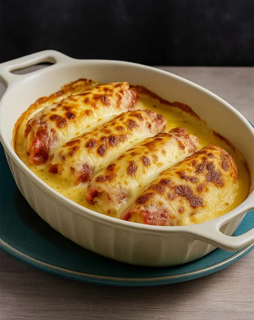 Endives au jambon gratinées à la béchamel : un plat réconfortant