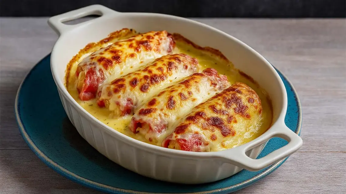 Endives au jambon gratinées à la béchamel : un plat réconfortant