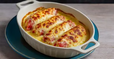 Endives au jambon gratinées à la béchamel : un plat réconfortant