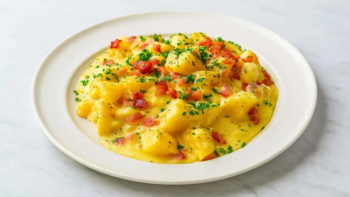Pommes de Terre Façon Carbonara : Un Plat Familial et Gourmand